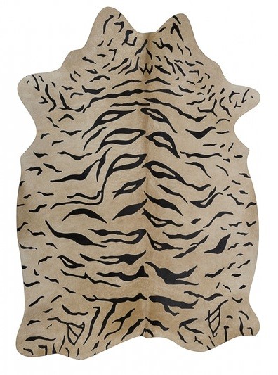Tiger on Beige